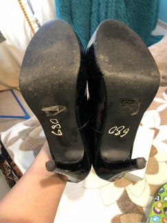 Туфли лаковые бу