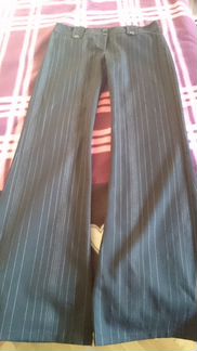 Новые классические брюки и голубые летние