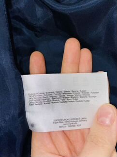 Женский синий брючный костюм esprit, 42 размер