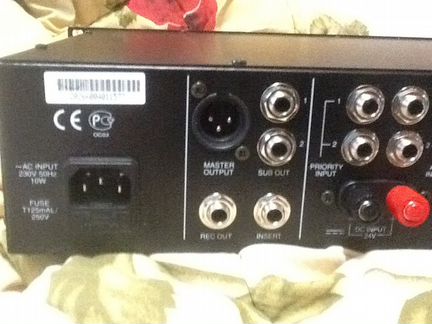 Рековый микшерный пулт inter M pp-9213 pre amplifi