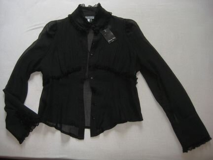 Роскошная шелковая блуза Serena Key Франция, новая