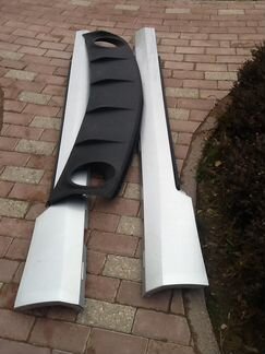 Накладки порогов Шевроле Камаро 5 Camaro