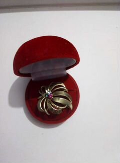 Брошь Брошка Винтаж Золото 333 пробы