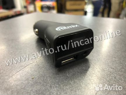 Автомобильный FM Трансмиттер RItmix FMT-A740