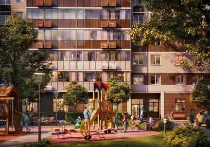 Квартира-студия, 24.8 м², 8/12 эт.