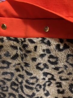 Платье оранжевое (рост 130 см)