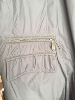 Серое мужское пальто add