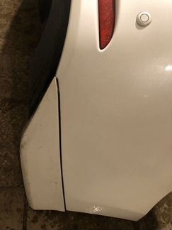 Накладки клыки заднего бампера Mazda 6 GJ