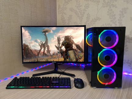 Игровой пк I7  16гб  ssd 120gb  GTX 1060 6gb