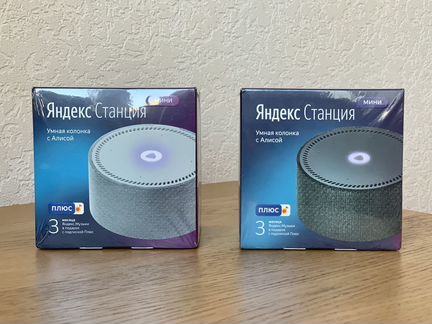 Яндекс станция мини. Новая. Запечатаная