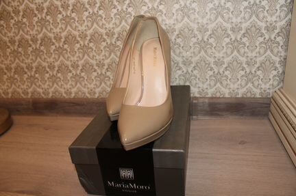 Натур. кожа нюдовые, беж