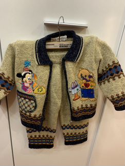 Костюм шерстяной тёплый детсктй