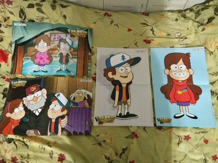 Плакаты аниме и мультфильмы