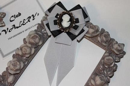 Брошь - жабо на заказ и в наличии