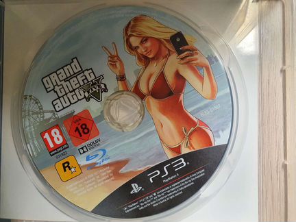 Игра для приставки ps3 GTA 5