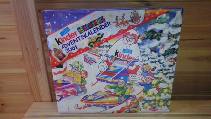 Адвенткалендарь Kinder Киндер 2001 год