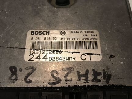 Комплект эбу Peugeot Boxer 244/2.8TD