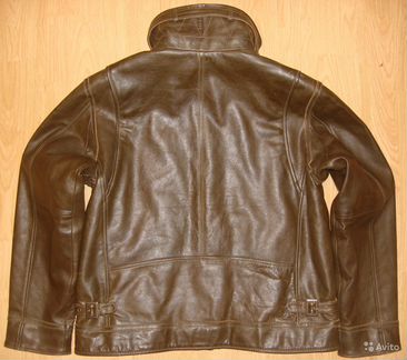 Новая кожаная куртка-пилот Eddie Bauer (оригинал)