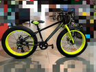 Велосипед фэтбайк black aqua Fat 2421 D