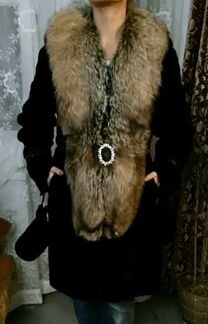Шуба из мутона