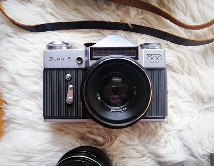 Zenit-Е Moskva 80, объектив Helios-44-2 2/58