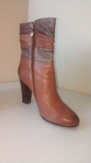 Ботильоны (полусапожки) натуральная кожа р.38