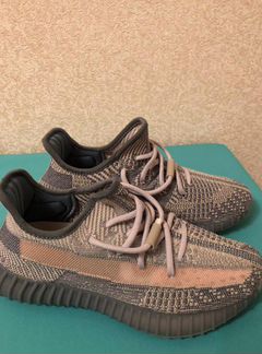 Кроссовки boost серо-бежевые
