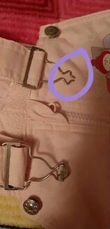 Зимние штаны для девочки 80