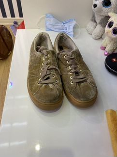 Кроссовки замша