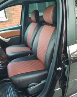 Модельные чехлы Лада Ларгус из экокожи