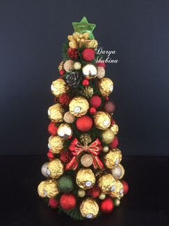 Елка из конфет