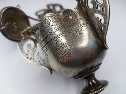 Лампада серебро 84