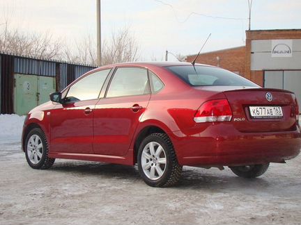 Пороги Volkswagen Polo V седан