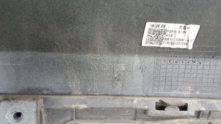 Бампер задний Kia Soul 2 16-18