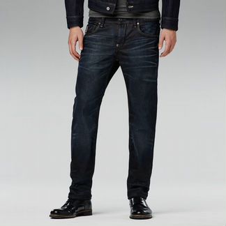 Джинсы G Star raw attacc low straight indigo