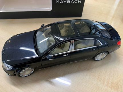 Модель 1:18 mercedes -maybach S 650 X222