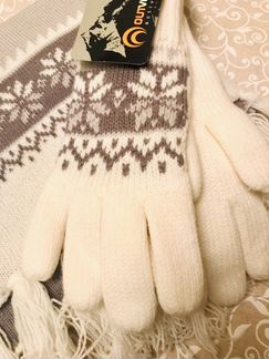 Перчатки и шарф Абсолютно новые