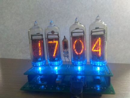 Ретро часы на лампах (nixie ) ин-14 AlexGyver