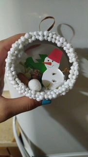 Новогодняя поделка -игрушка