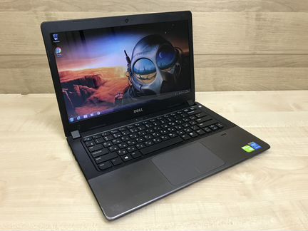 Ноутбук Dell в металле/i3/GeForce GT740M/6Gb/SSD