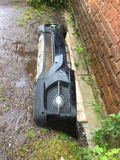 Бампер передний BMW X6 E71 black