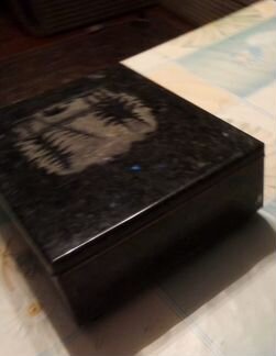 Большая шкатулка ларец из уральского камня 31*23