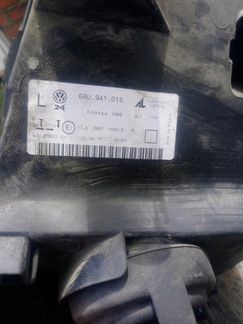 Фара левая vw polo. авторазбор