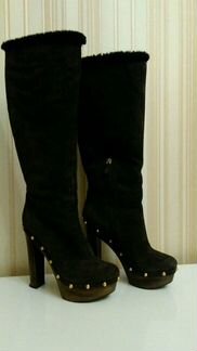 Зимние сапоги Gucci