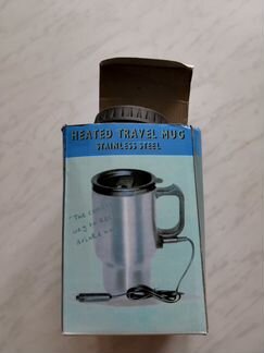 Кружка с подогревом от прикуривателя, новая