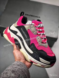 Кроссовки Balenciaga Triple S Pink (36-40)