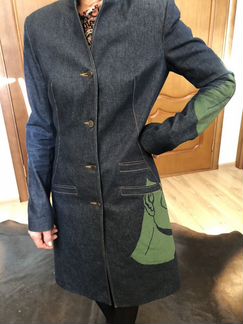 Джинсовое пальто Kira Sacarello