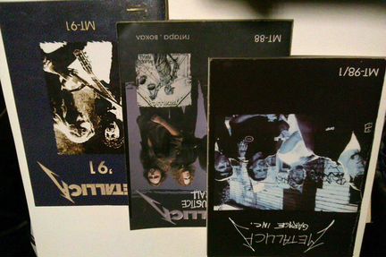 Metallica. 4 книжки с табулатурами